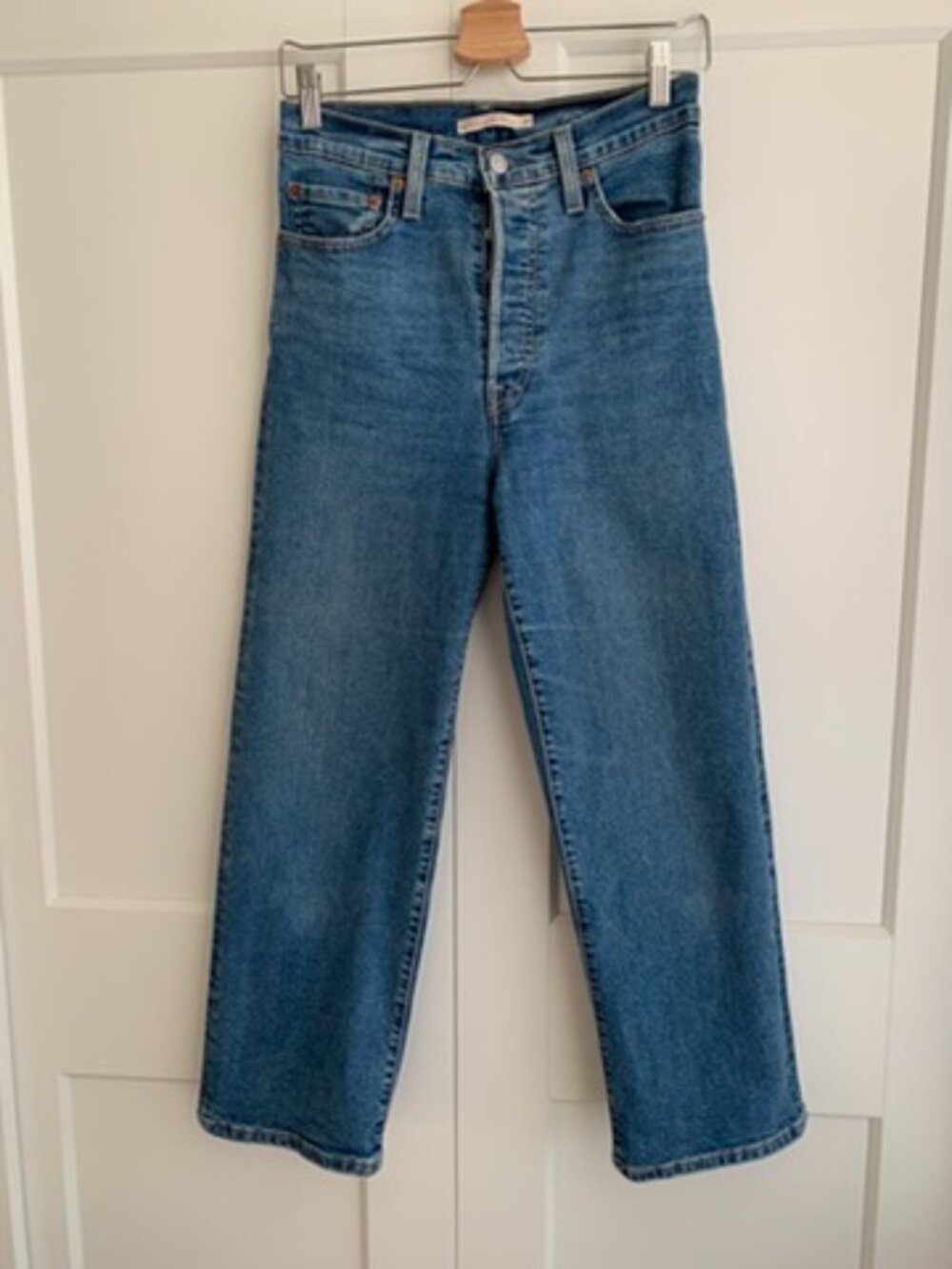 Levi's Ribcage Straight Ankle Jeans size 27 - Picture 2 of 11